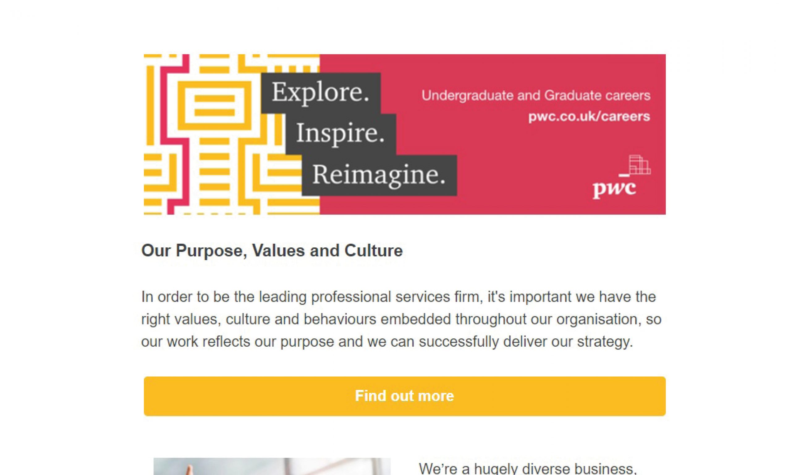 PwC - Our Purpose, Values and Culture