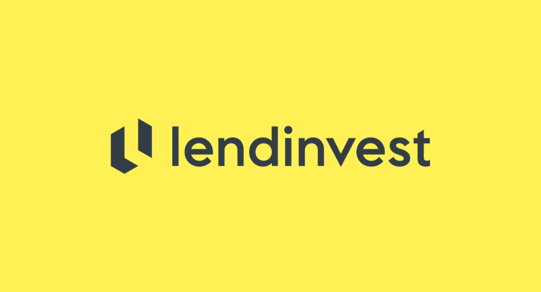 Lendinvest Logo with yellow background - Mobile Banner